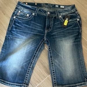 NWT MISS ME BERMUDA SHORTS